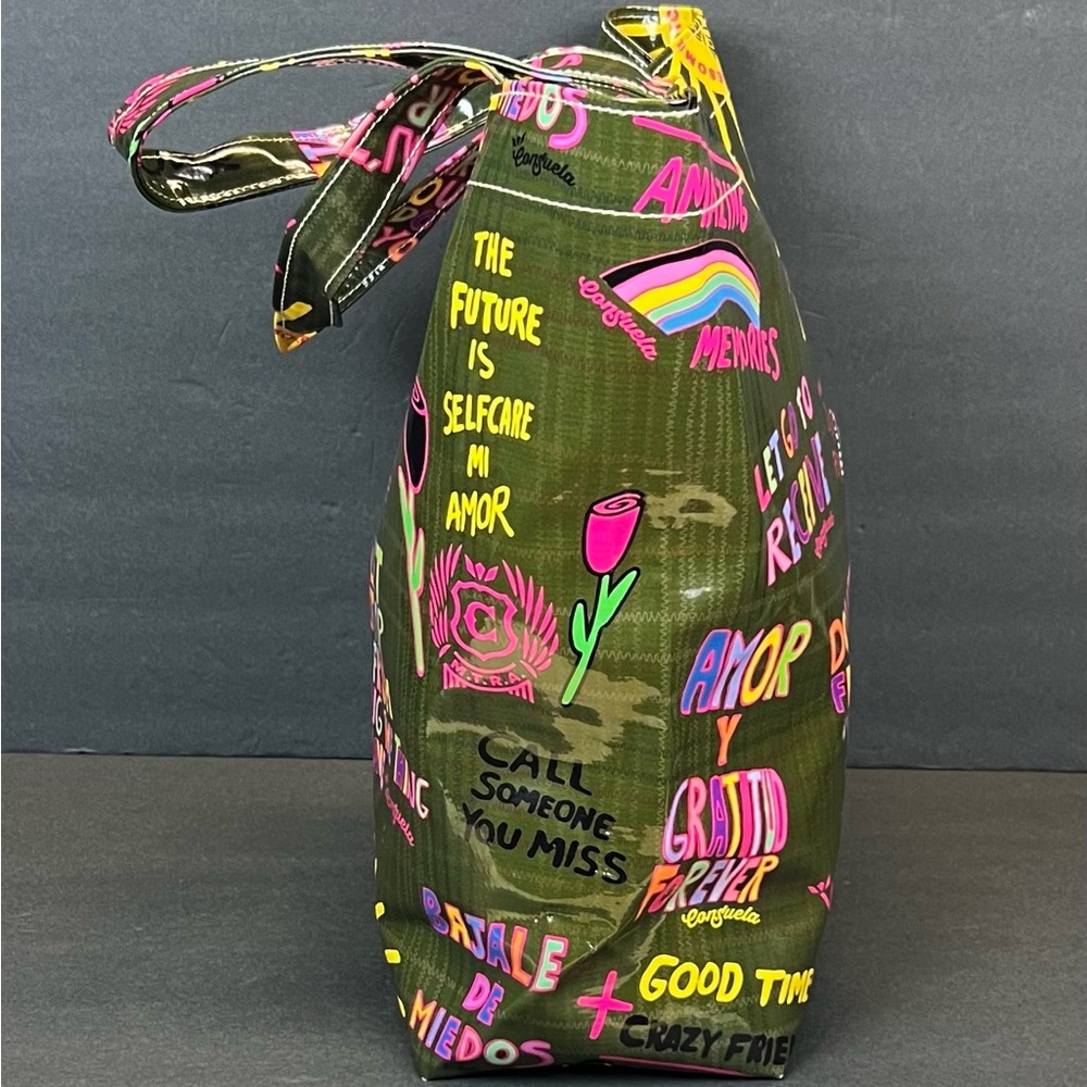 Consuela Multicolor Graphic Tote - Picture 2 of 11